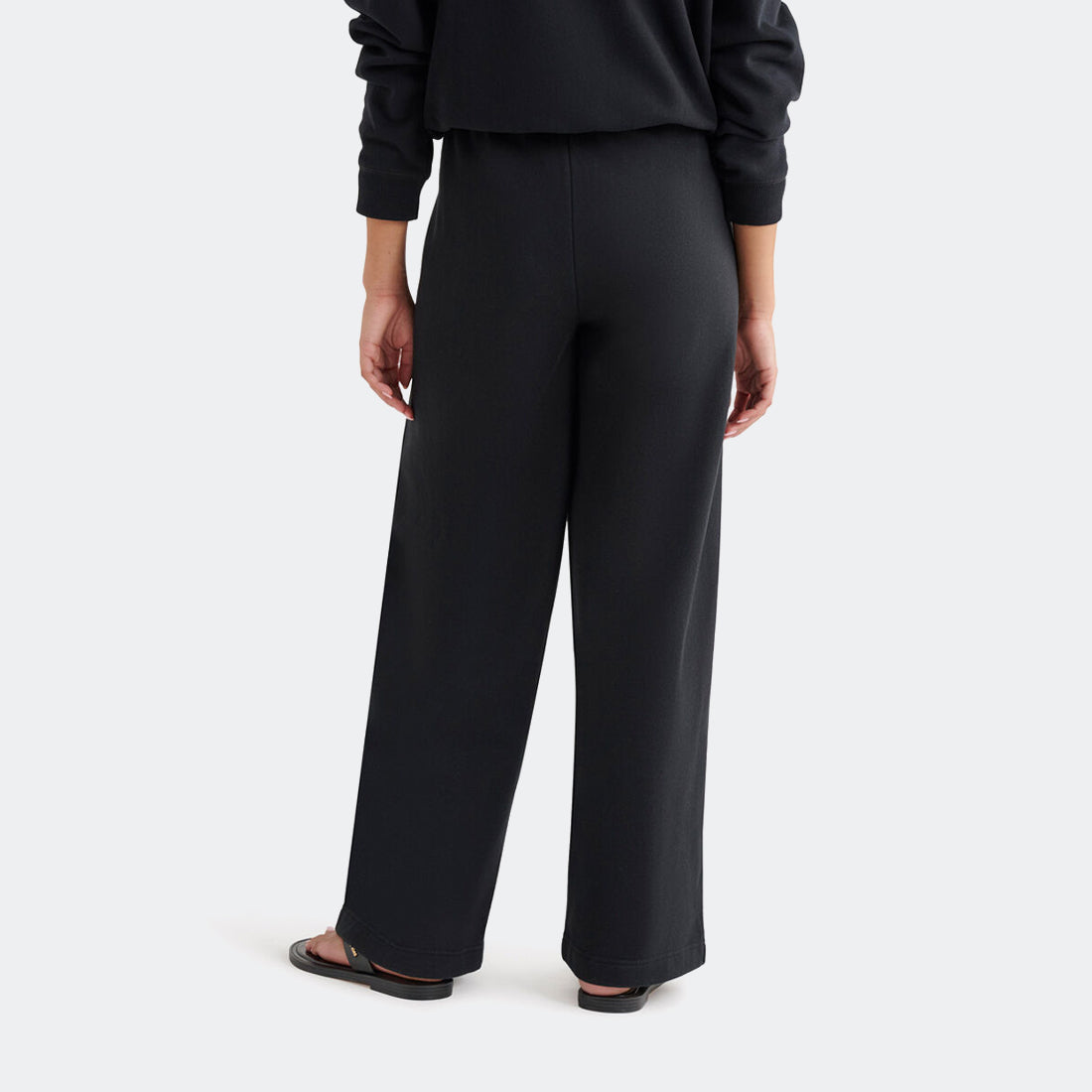 Wide Leg Fleece Pant