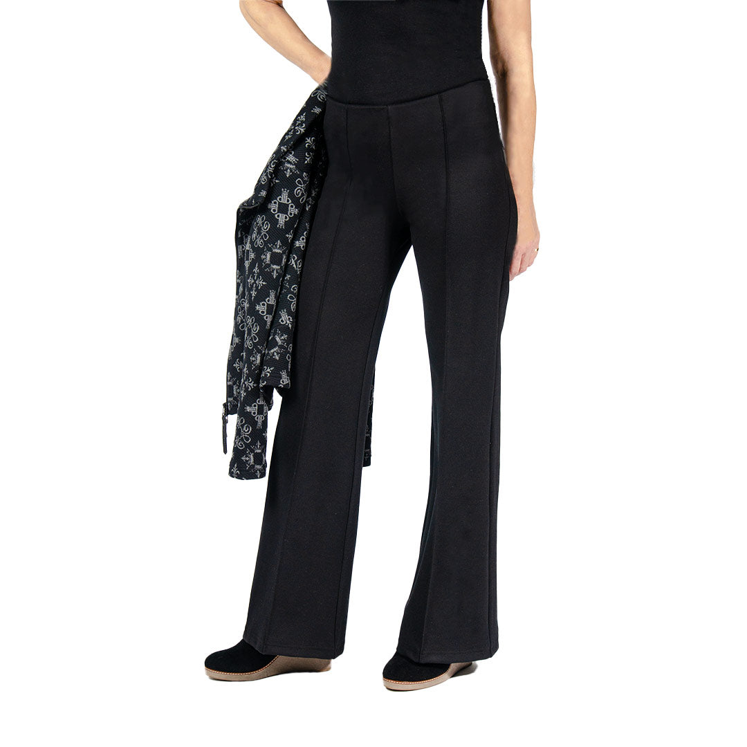 Tonia DeBellis | Wide Leg Pants - PDR - Black - side view