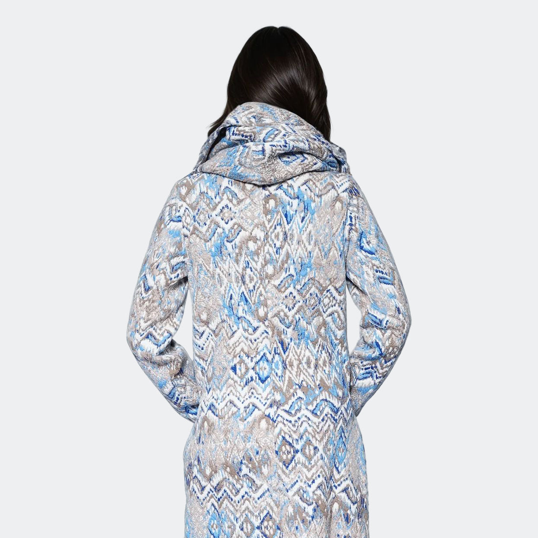 Heidi Coat - Aztec - Taupe Multi | Tonia DeBellis