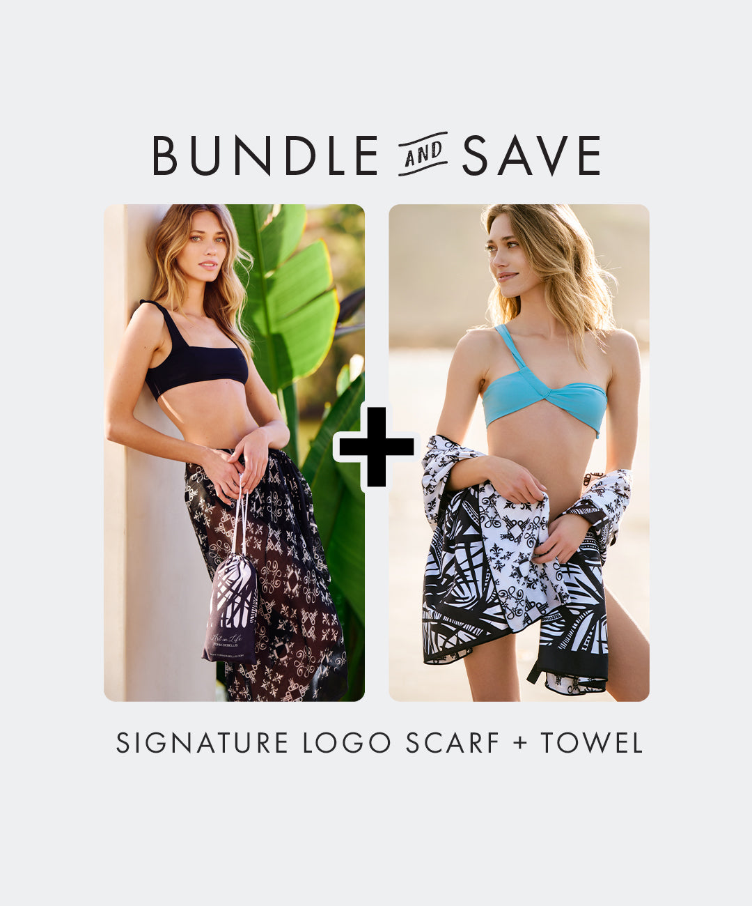 Signature Logo Scarf + Towel (Bundle)