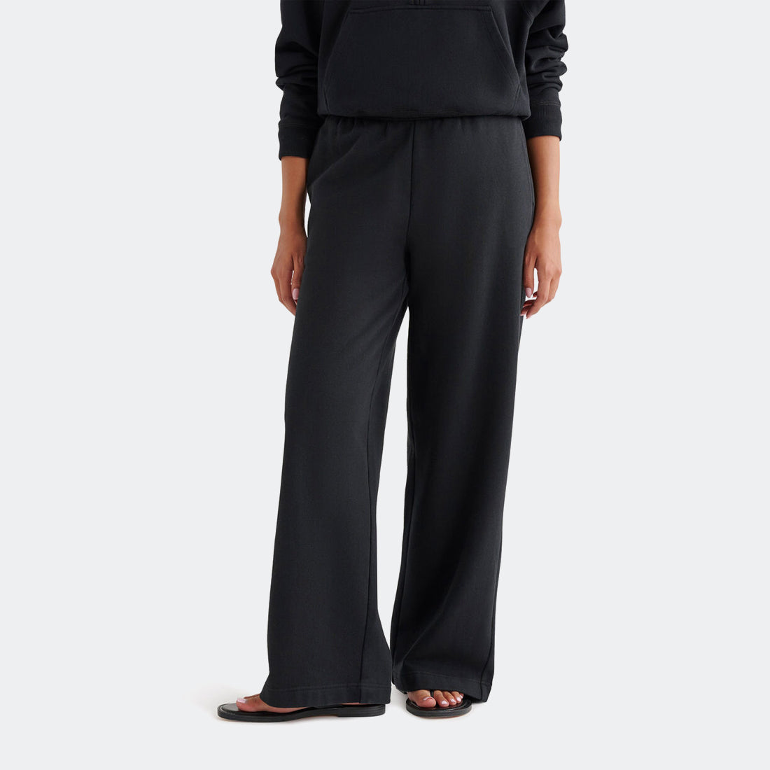 Wide Leg Fleece Pant
