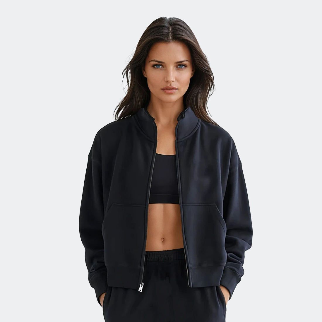 Bomber Zip Jacket