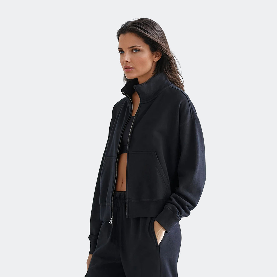 Bomber Zip Jacket