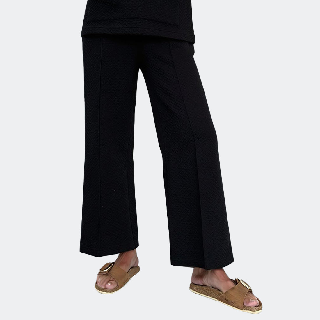 Wide Leg Cropped Pant