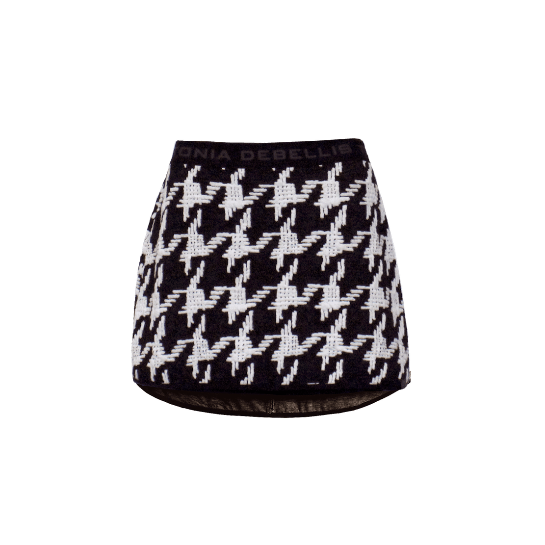 Tonia DeBellis Houndstooth Ski Skirt - front view