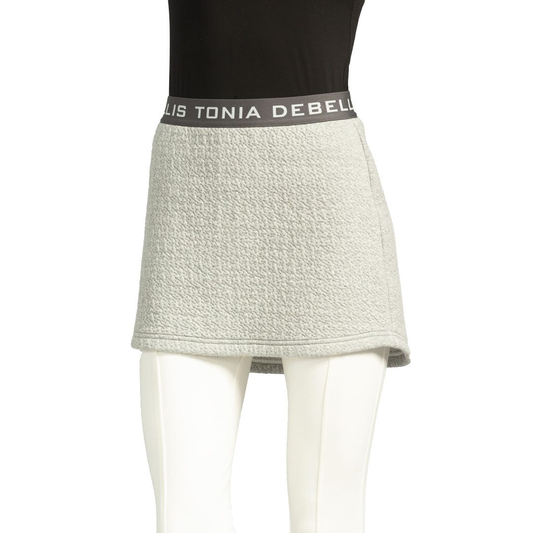 Tonia DeBellis | Ski Skirt - Uniquilt - Greymix - side view