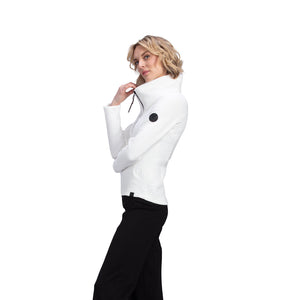 Tonia DeBellis | Ruby Jacket - Uniquilt - Ivory - side view